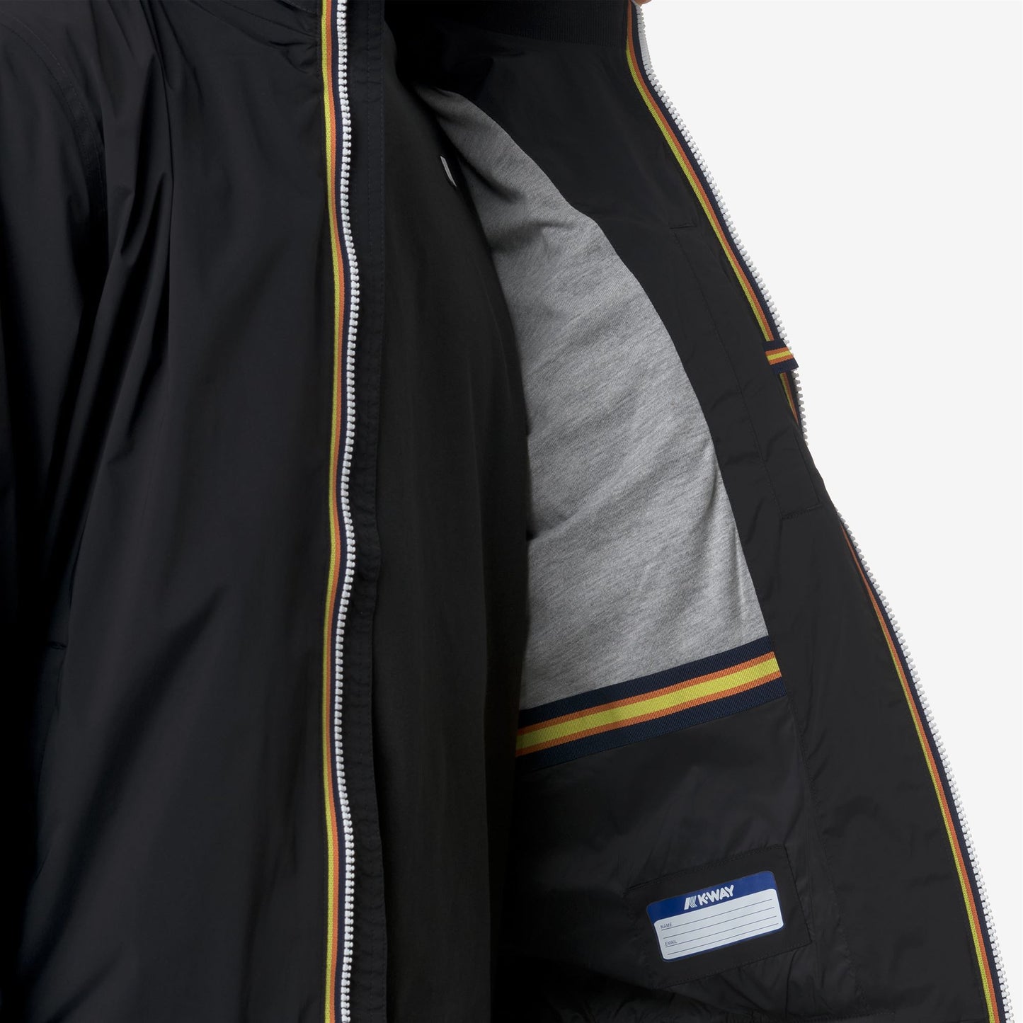 Giubbotto K way Uomo Amaury stretch Nylon Jersey
