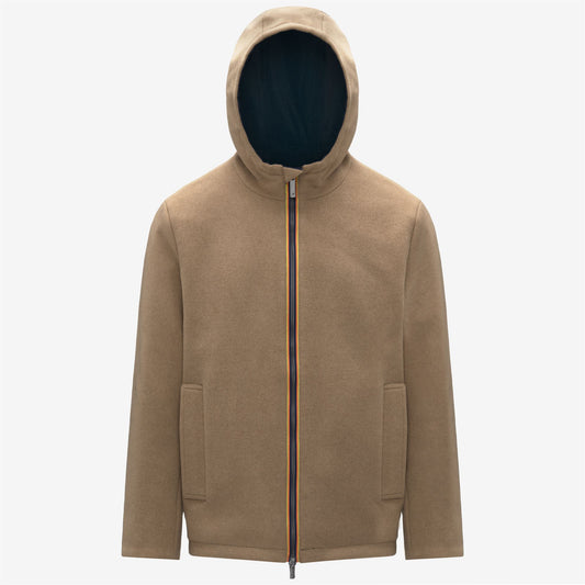 Giubbotto uomo K way Claudel Wool Boded Double